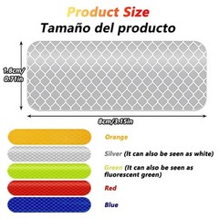 Reflective Stickers 10-80 PCS High Visibility Reflective Tape Waterproof Strips