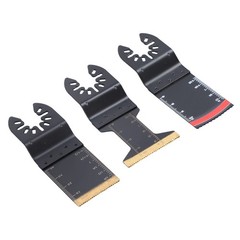 25PCS Titanium Oscillating Tool Blade, Professional Bi-Metal Multitool Blades Ki