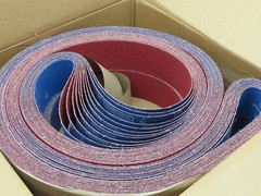 Norton R961 65778 Red Heat Ceramic 3″x132″ 36 Grit Cloth Belt Box Of 25 Belts
