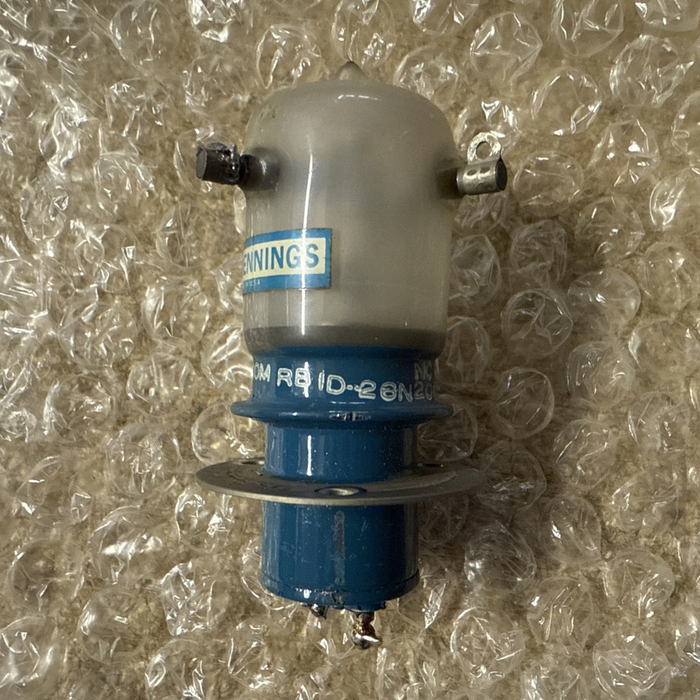ITT JENNINGS RB1D-26N206 VACUUM RELAY 26Vdc SPDT 12kV 26NC206