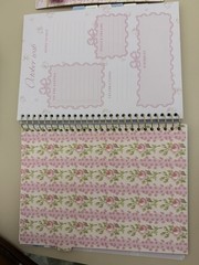 LoveShackFancy × Target – Yoobi Monthly and Weekly Planner 7″x 9″ – Coquette Bow