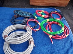 Mixed Lot Power Wire 9 Lbs Stranded Copper Insulated THHN THWN 10,6,4 Awg