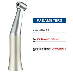 1-10 NSK Style Dental Slow Low Speed Handpiece Contra Angle Push Button YX203