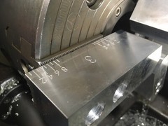 Set Aluminum lathe Soft Jaws For kitagawa 8 Inch Chuck. 2 in HT 1.5 MM 4 in LEN