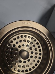 KOHLER K-8799-BV Duostrainer Sink Strainer, Vibrant Brushed Bronze