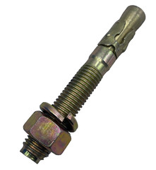 Concrete Wedge Anchor 6″ x 0.74 3/4 Hot-Dipped Galvanized Hex-Nut-Head QTY:1🔔