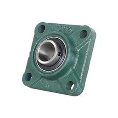 4Pack Precision Solid Base UCF205-16 Pillow Block Flange Bearing 1″ Bore 4 Bolt