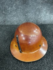 MSA Skullgard Full Brim Hard Hat, Pinlock Suspension, Nat. Tan, Cosmetic Damage