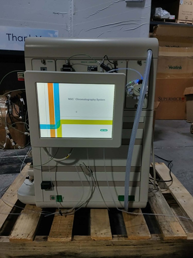 Bio-Rad NGC Quest 100 Plus Medium-Pressure Chromatography System 3 Story Loaded!