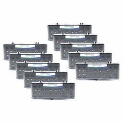 10×Dental Orthodontic Alexander Brackets With 345 Hooks 018&022 20pcs/pack