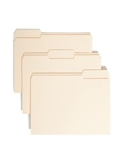 File Folder 1/3-Cut Tab Assorted Positions Letter Size Manila 24 per Pack 11928