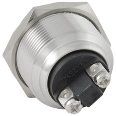 22mm Starter Switch / Boat Horn Momentary Push Button Stainless Steel Metal