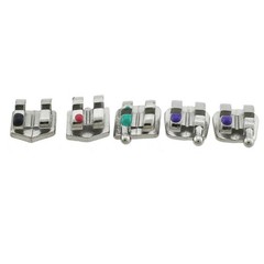Dental Orthodontic Bracket Braces Metal MIM Mini Roth MBT 022 018 345 Hooks 5-5
