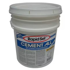 Rapid Set Gra-Rsca-55 Concrete Repair Compound, Pail, Gray, Rapid Set