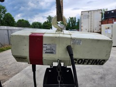 Coffing EC4006 2 Ton 120V 8′ Lift 6 fpm Top Hook Electric Chain Hoist Used Works
