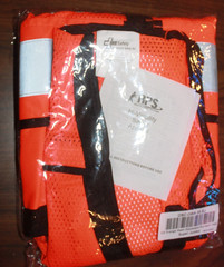 2 Pair MCR Safety Orange Hi Vis Work Gloves AND 2 ORR Safety Vests Retro XL-2XL