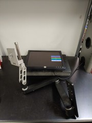 ICW Double Arm Monitor Mount wtih Dell GENISIS E153FPf Monitor
