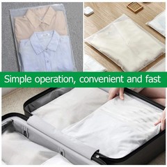 200 pcs 10″x12.5″ Frosted Zipper Clothing Bag Polyjacket/Polymailer UL