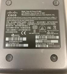 Lot of 2 Cisco Unified CP-8831 IP Conference Phone (8831-3PCC-K9) – UNTESTED