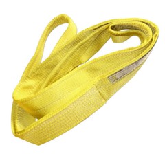 4″ x 14′ Lifting Web Sling Nylon Eye Eye 2-ply Tagged Choker Tow Strap USA Made