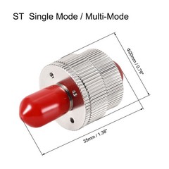 ST Mechanically Variable Optical Attenuator, Single Mode / Multi-Mode 0-30dB