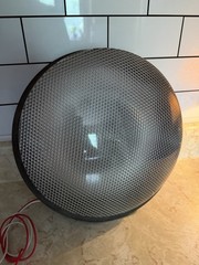 GE 12″ Red LED Traffic Signal Clear Lens 120v 6.3w DR6-RCFB-VLA