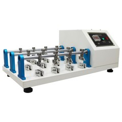 Leather Folding Resistance Testing Machine with 12 Sets of Fixtures 110V 400W
