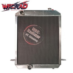 Polished Aluminum Radiator For John Deere 300D 310C 310D 315D Backhoe AT167021