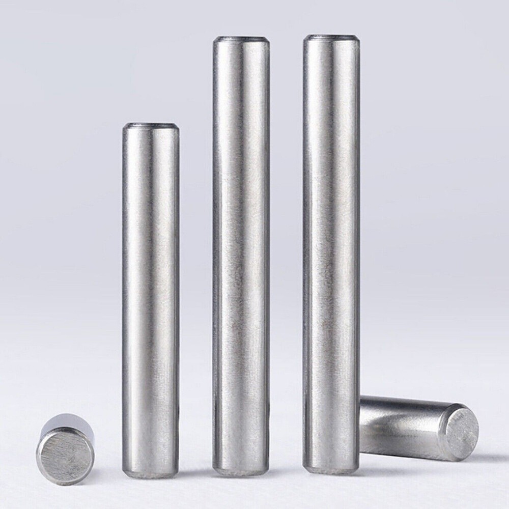 Dowel Pins A2 Stainless Steel Parallel Pins DIN7 1mm 1.5mm 2mm 2.5mm 3mm 4mm
