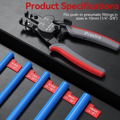Air Line Disconnect Tool Push to Connect Fittings Pliers Quick Release Pneuma…