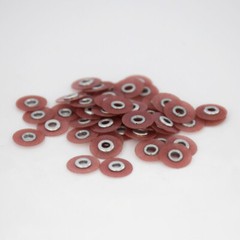 12.7mm 200x Dental Finishing Polishing Discs Wheels Coarse+Fine+Medium+Superfine