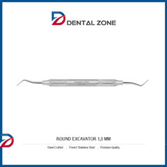 DENTAL INSTRUMENTS EXCAVATOR ROUND 1.0MM, 1.5MM, 2.0MM DOUBLE ENDED