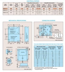 Killark Explosion Proof Enclosure 120VAC to 90VDC Motor Speed Controller, Switch