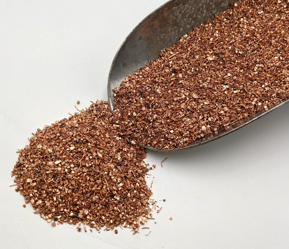 0.5lb Granulated Copper Shavings Bare Bright CU Material Craft Orgone Orgonite