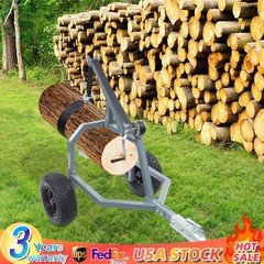 Heavy-Duty ATV Log Skidding Arch & Holder Set Logs Trailer Strong Load-bearing
