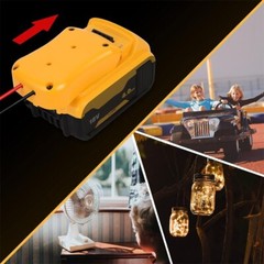DC 18V to 5V Step Down 10A 50W Voltage Converter For Dewalt Battery Dock Power
