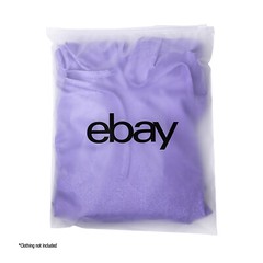 10″ x 12.5″ Frosted Zipper Clothing Bag