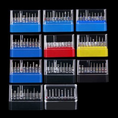 AZDENT Dental Diamond FG Burs Dills Composite/Polishing for High Speed Handpiece