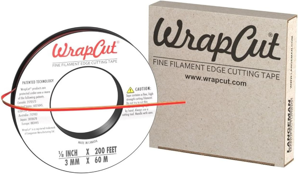 Vinyl Wrap Cutting Tape 200 ft. 60 Meter Wrapping Cut Knifeless Finish Line Car.