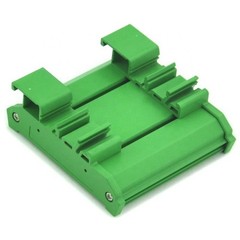 DIN Rail Mounting Carrier Bracket Terminal Block Connector Plastic Box PCB Mount