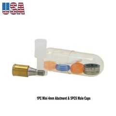 US For Hiossen Oss Implant Locator Abutments PEEK Retention Caps Mini & Regular