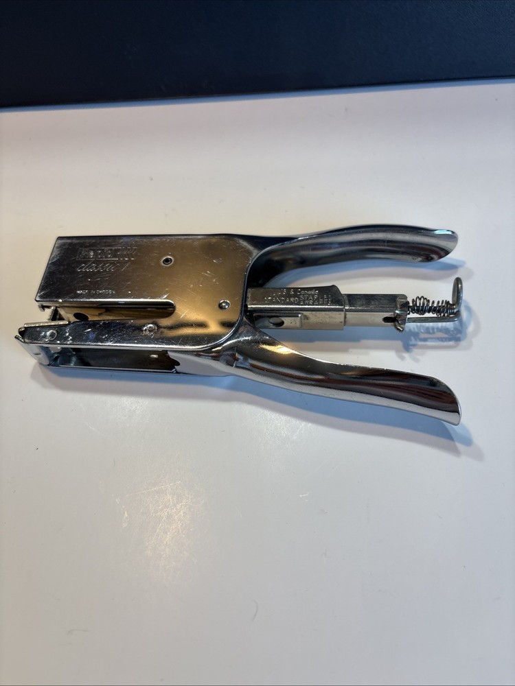 Rapid Classic 1 Easy Grip Stapler Made In Sweden Plier Style