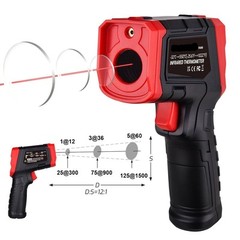 Infrared Laser Thermometer Gun with LCD Display Non-Contact Digital Temperature