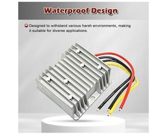 Power Converter Regulator DC 12V Step-Up to DC 48V 8A 384W Waterproof