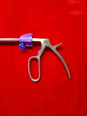 Laparoscopic Hemo-Lock Applier 10mmx330mm with 6pc Cartridge Surgical instrument