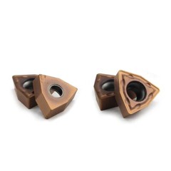 WCMX TIN Coated CNC Inserts WCMT030208FN ACZ330 Carbide Inserts FOR WC-16.5 TOOL