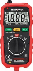 TekPower TP8232 Portable AC/DC Digital Multimeter with Flashlight