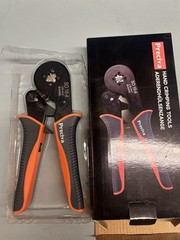 Wire Ferrule Crimping Tool, Preciva Square Jaw Wire Crimping Pliers AWG 28-5
