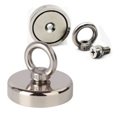 upto 1000 LBS Fishing Magnet Pull Force Heavy Duty Strong Neodymium Rare Earth