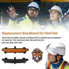Hard Hat and Safety Helmet Sweatband fit for Sweatband for Hard Hat, Washable…